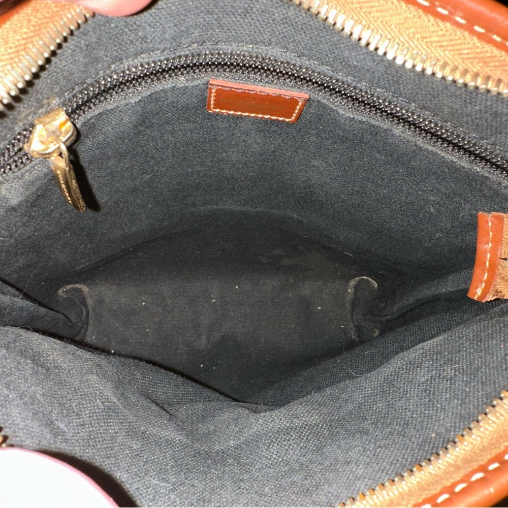 Burberry Tan and Brown Checkered Bag - Picture 11 of 14